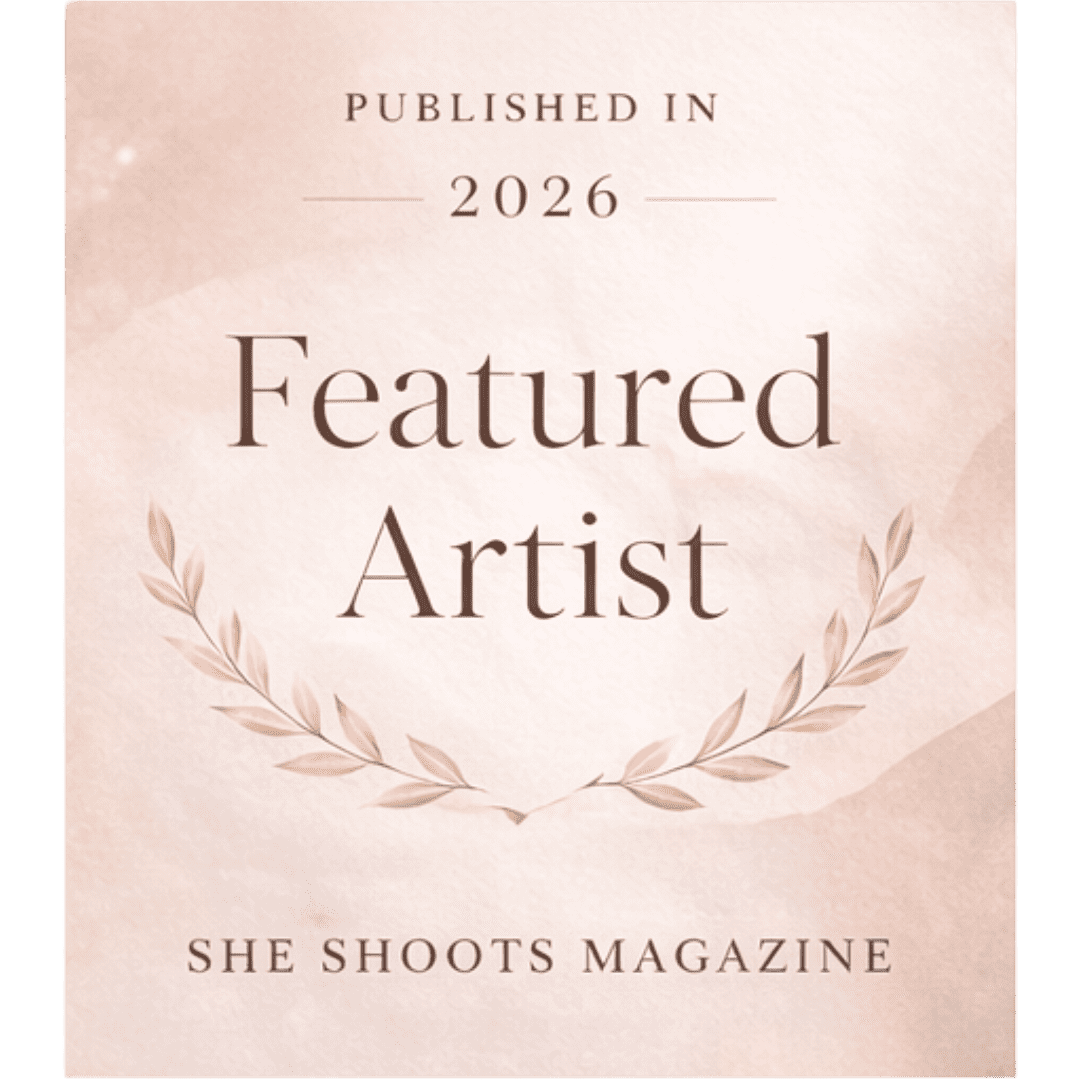Heidi Lynne Photography featured as Featured Artist 2026 in She Shoots Magazine Volume 34