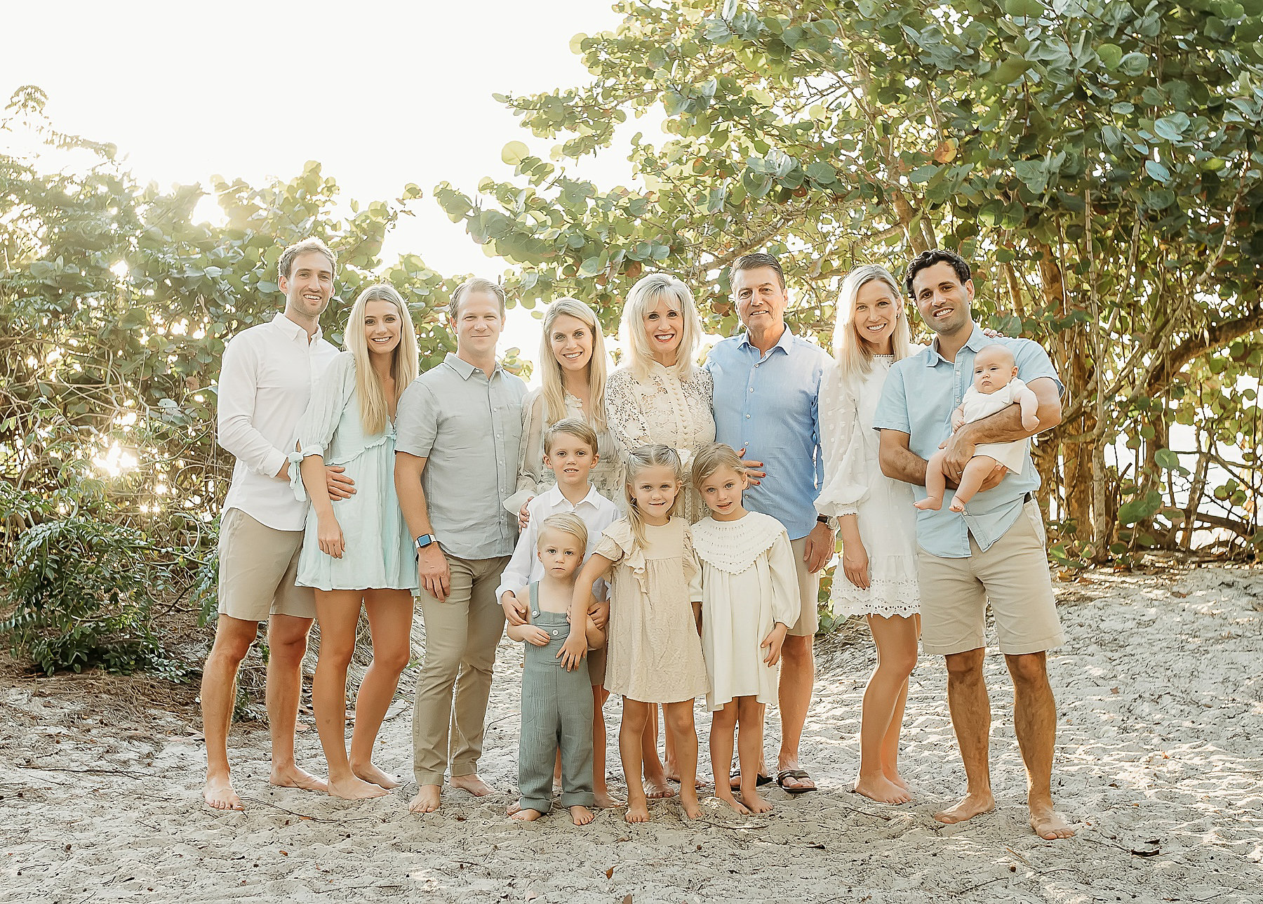 Beach family photography in Volusia County FL by Heidi Lynne Photography