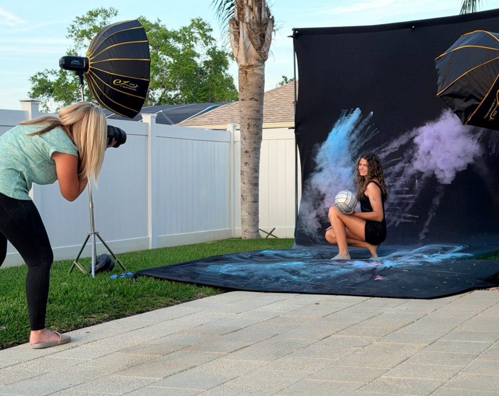 Heidi Lynne Photography behind the scenes studio